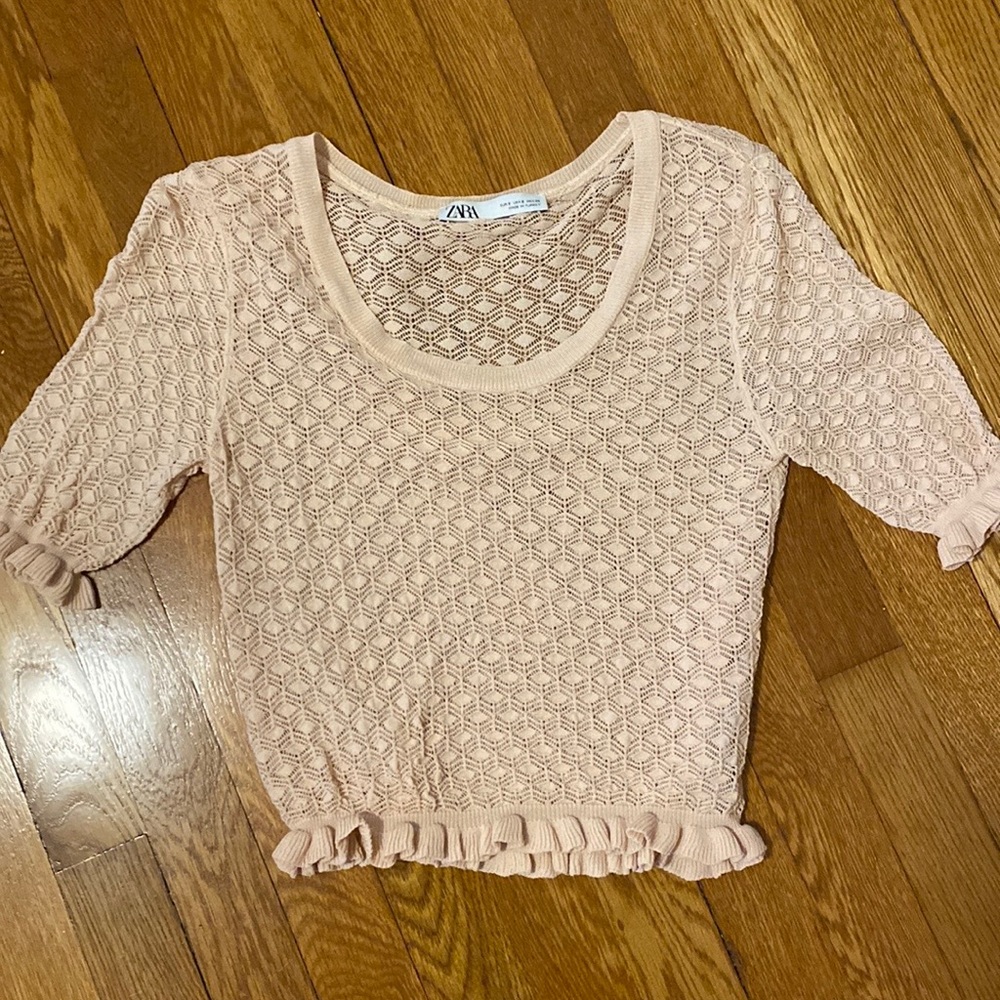Zara Crotched Crop Top